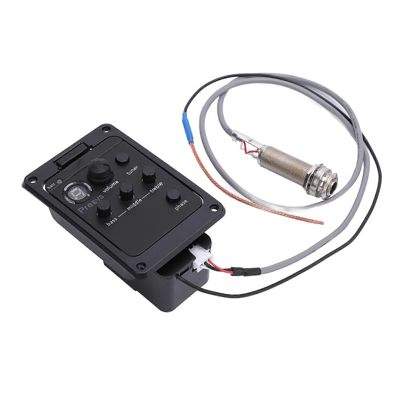 Guitar Preamp EQ PSY101 with Volume Bass Treble Tuner Control