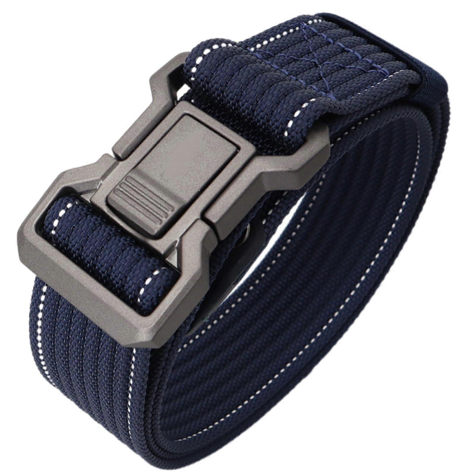 Combat belt, durable, adjustable nylon strap quickrelease with metal buckle for outdoor training