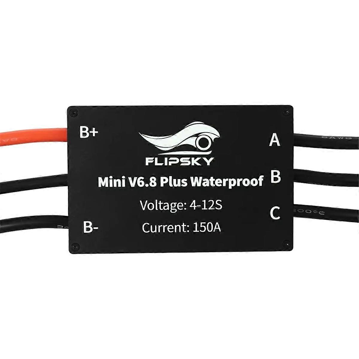 Mini V6.8 Plus IP68 Waterproof ESC 4-12S Electronic Speed Controller Based on VESC6 150A for Efoil