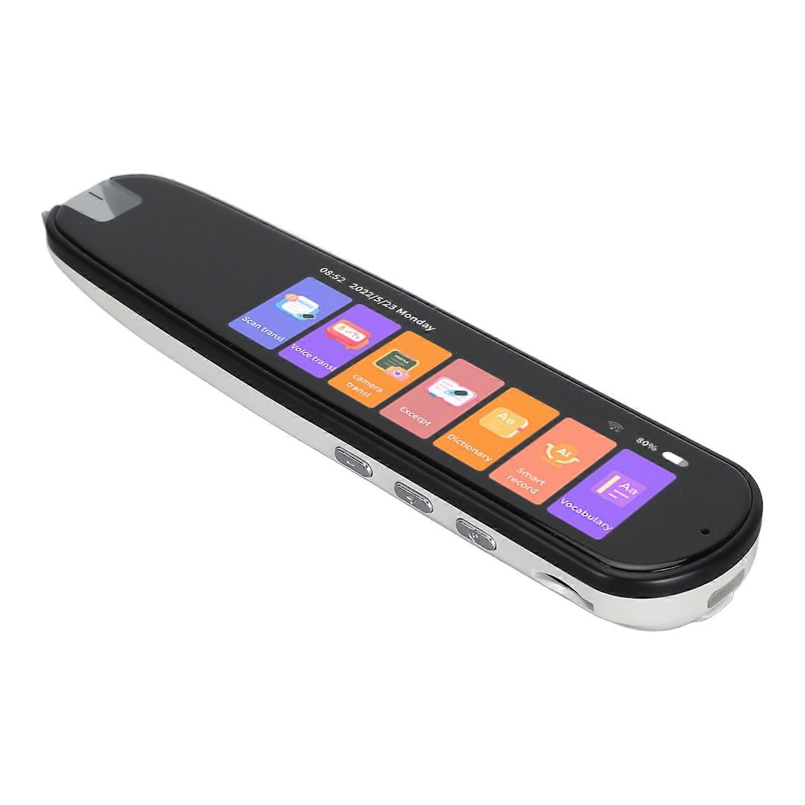 Language Translator Device 134 Languages Online Voice Translation 60 Photo Translations Language Translator for Learning Reading Travel White 