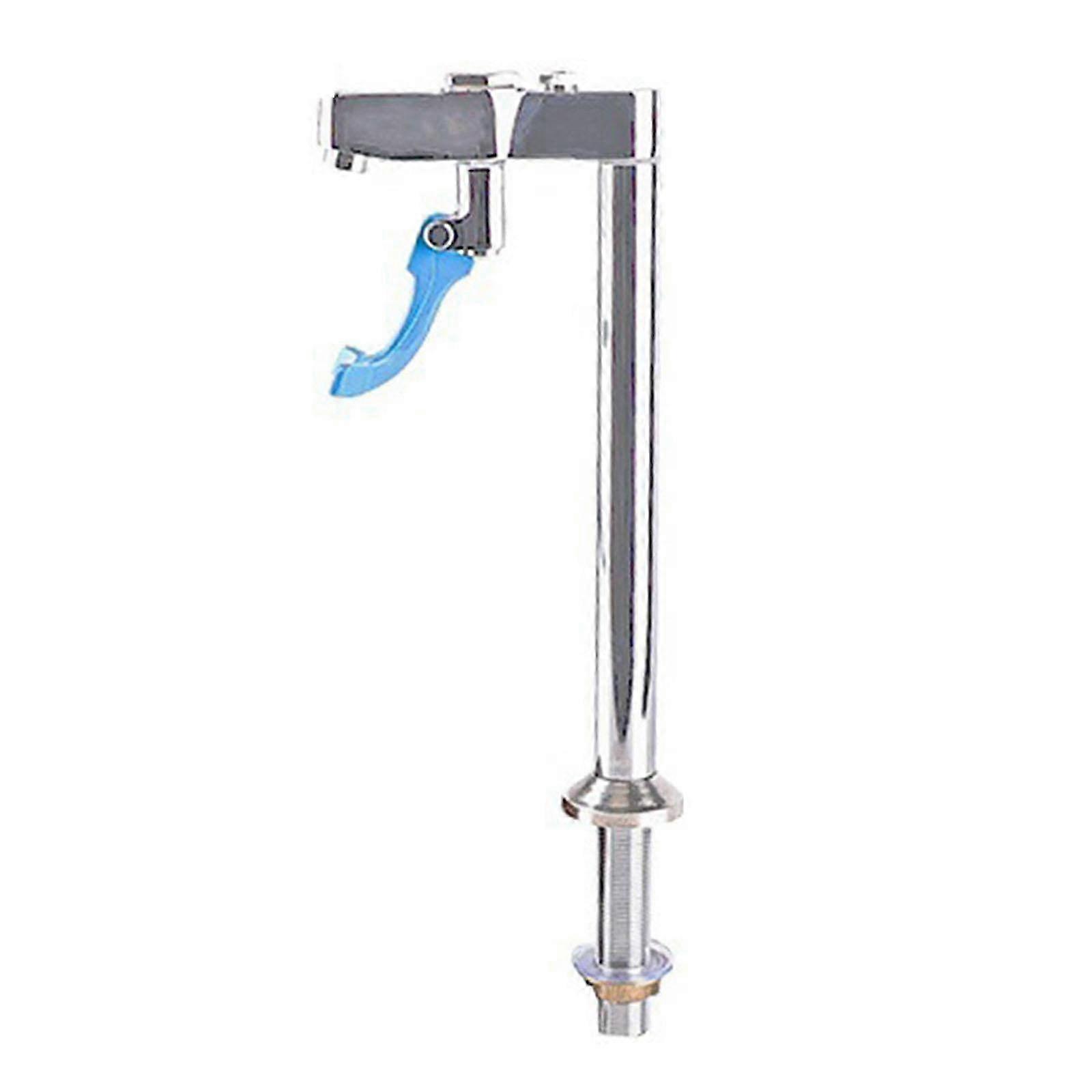Desk Mount Faucet Glass Filter with Push Back Handle for Use in Restaurants and Public Spaces, 26cm Size
