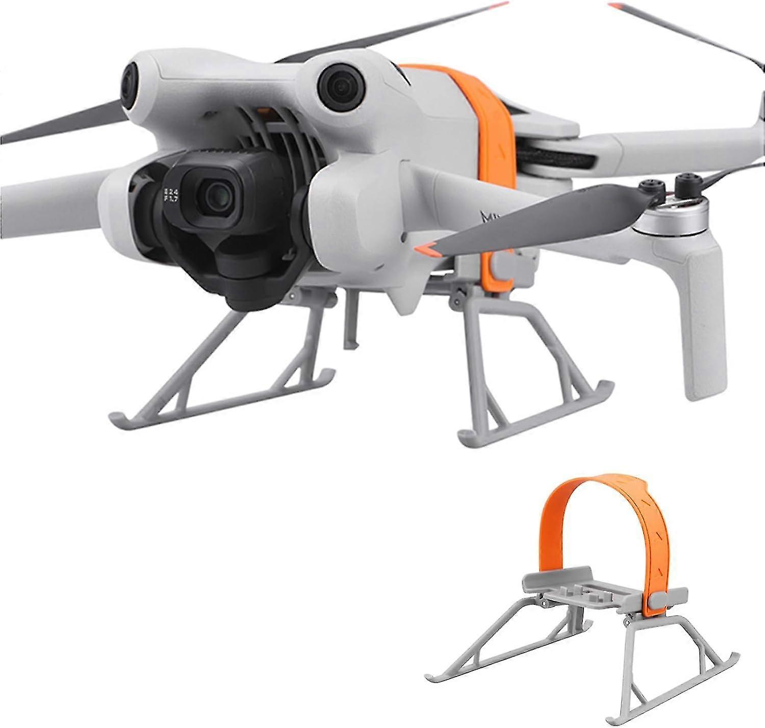 DJI Mini 4 Pro ドローン 折りたたみ式ランディングギアキット - オレンジ