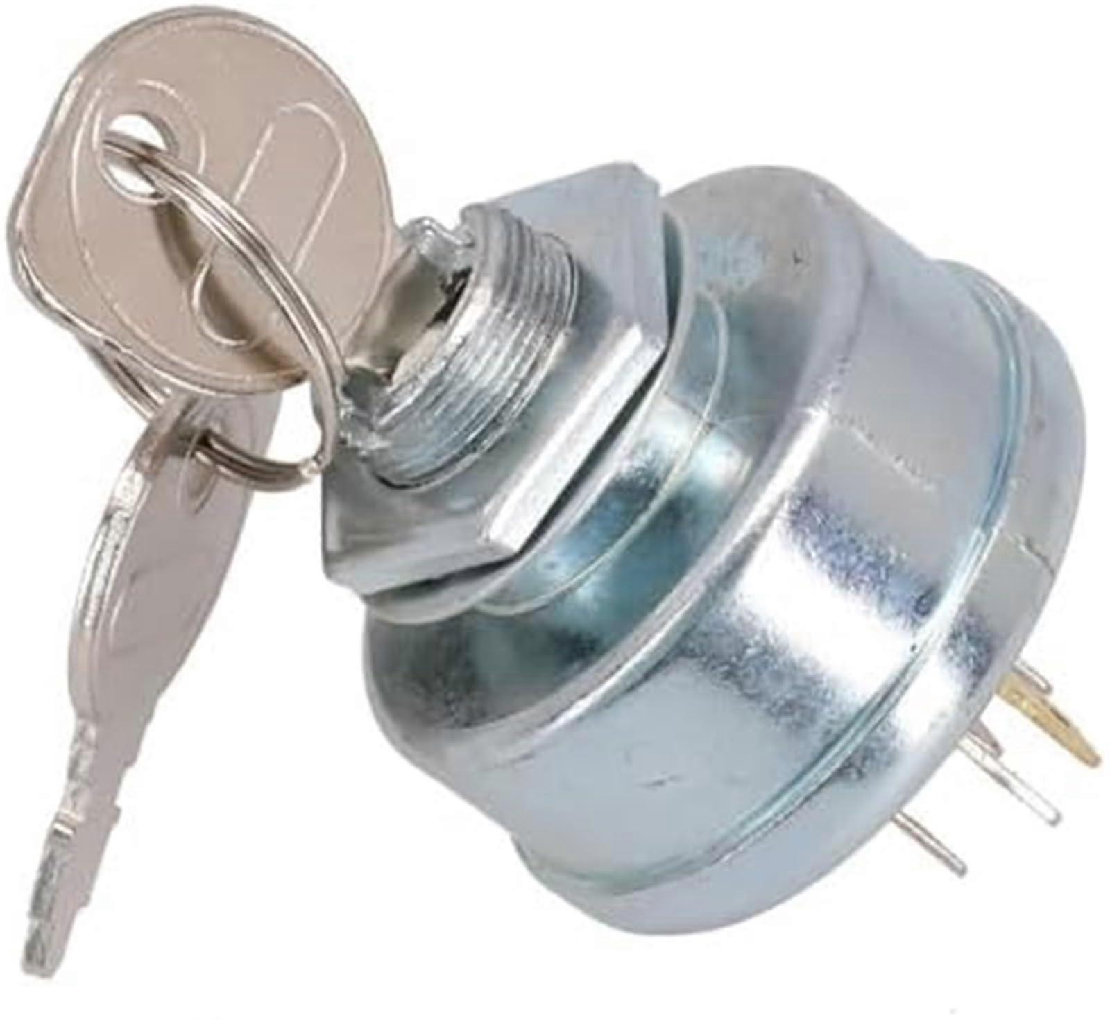 Replacement Ignition Starter Switch For Ride-On Mowers, Compatible With Various Brands, Durable Build, Easy Install