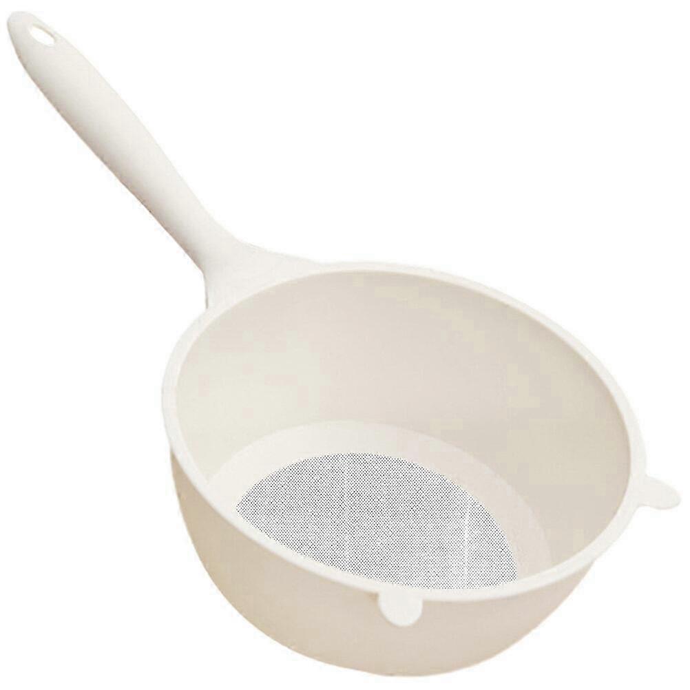 Reusable Kitchen Drain Basket with Handle for Washing Rice