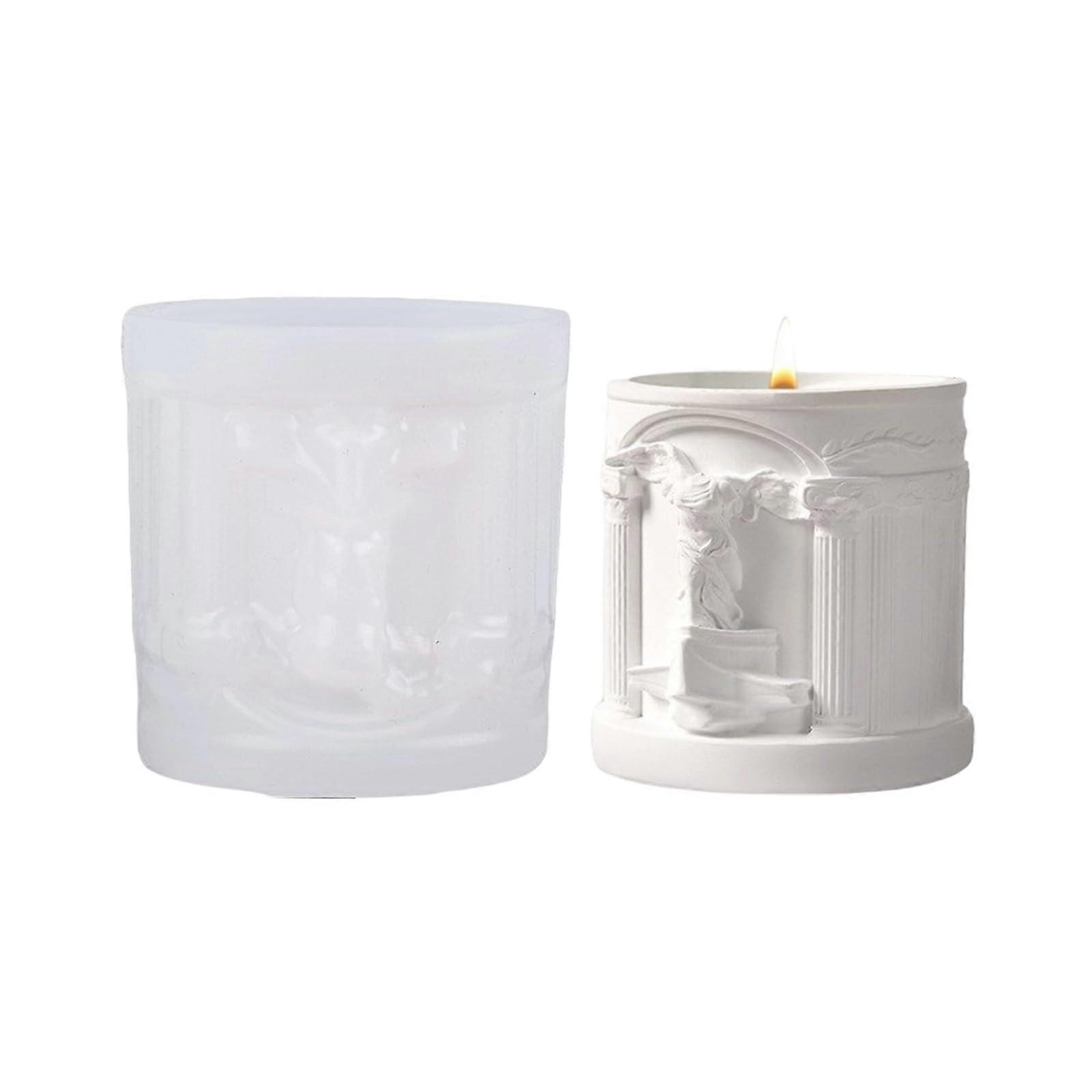 Multi-Purpose Goddess-Shaped Silicone Mold for Resin Art, Candle Holder, Craft Projects, Easy Release, Durable Material