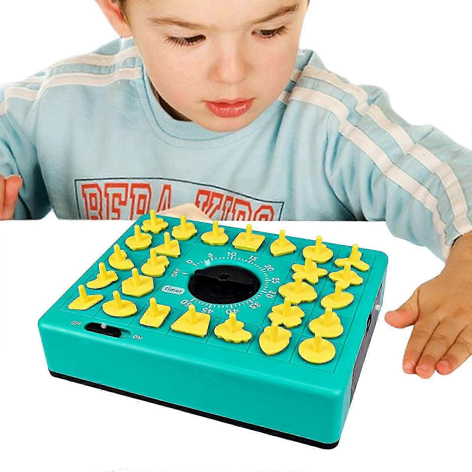 Time-Puzzle Matching Game Early Education Parent-child Educational Toys Fun-Board Game-Time Shock Game 242488