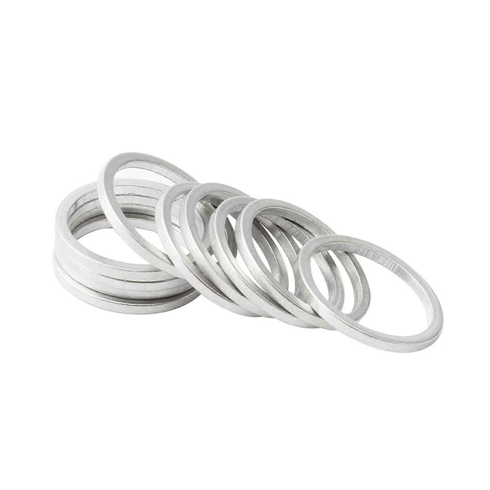 Aluminium Spacer Seals 12mm Diameter Pack of 10 for Stem Chainring Compatibility and Performance