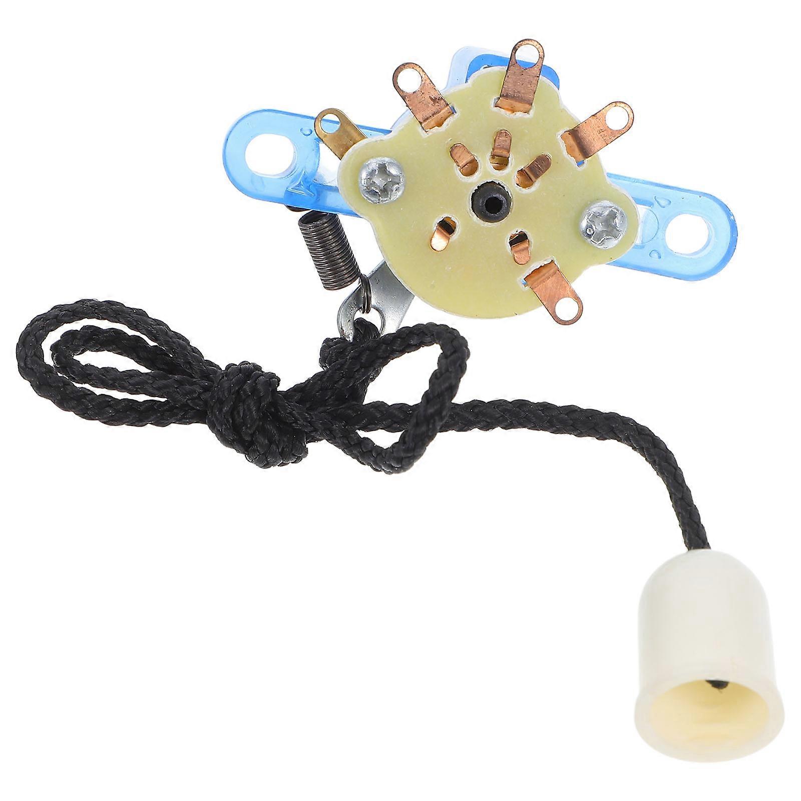 Fan Speed Switch Pull Switch Accessory For Ceiling Fans Enhanced Airflow Multi Color Plastic Metal 1Set