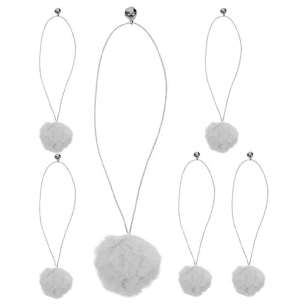 6pcs Replaceable Cat Dangling Balls with Bell for Cat Trees and Scratching Posts – Safe and Versatile Play Options