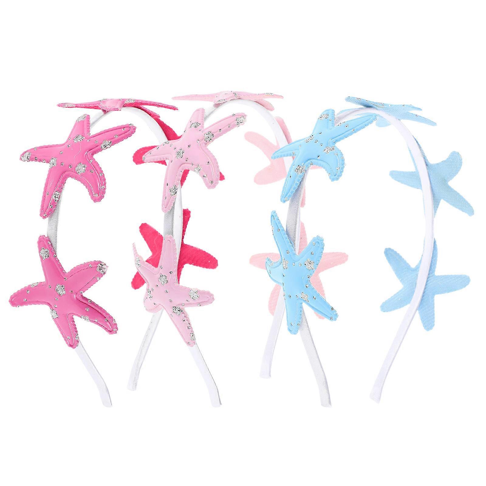 Here's a polished and engaging product description based on your input:
**3pcs Star Hair Accessories Set – Ocean Themed Headbands for Comfortable