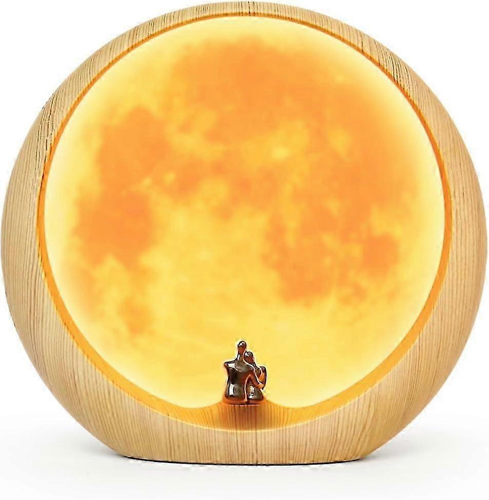 Creative Moon Lamp - USB Touch Switch LED Night Light