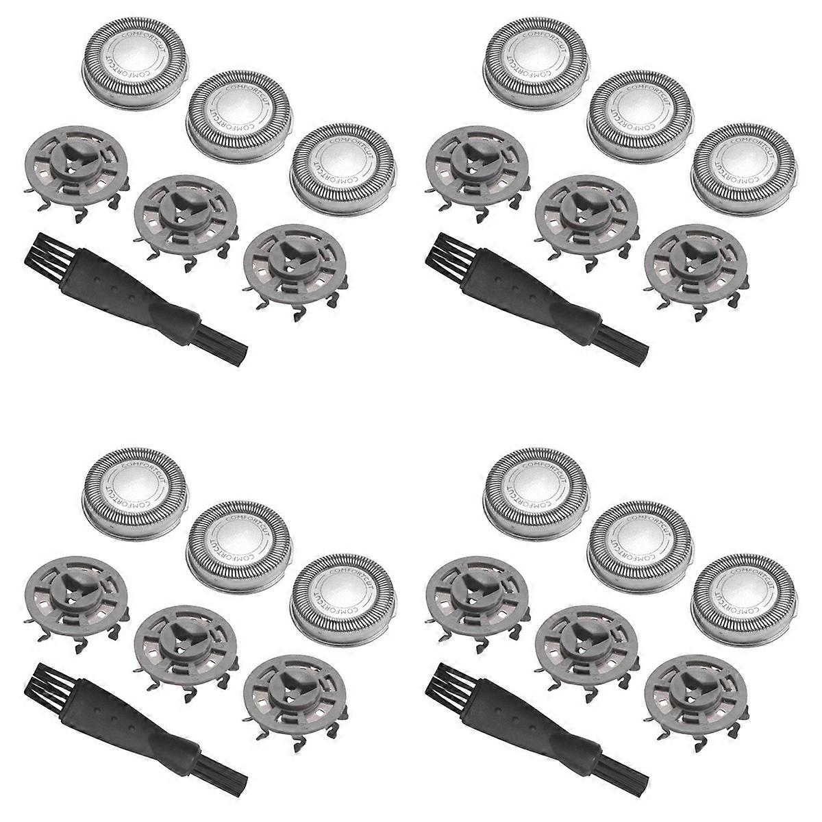 4Pcs Electronic Shaver Head Replacement Blades for 
