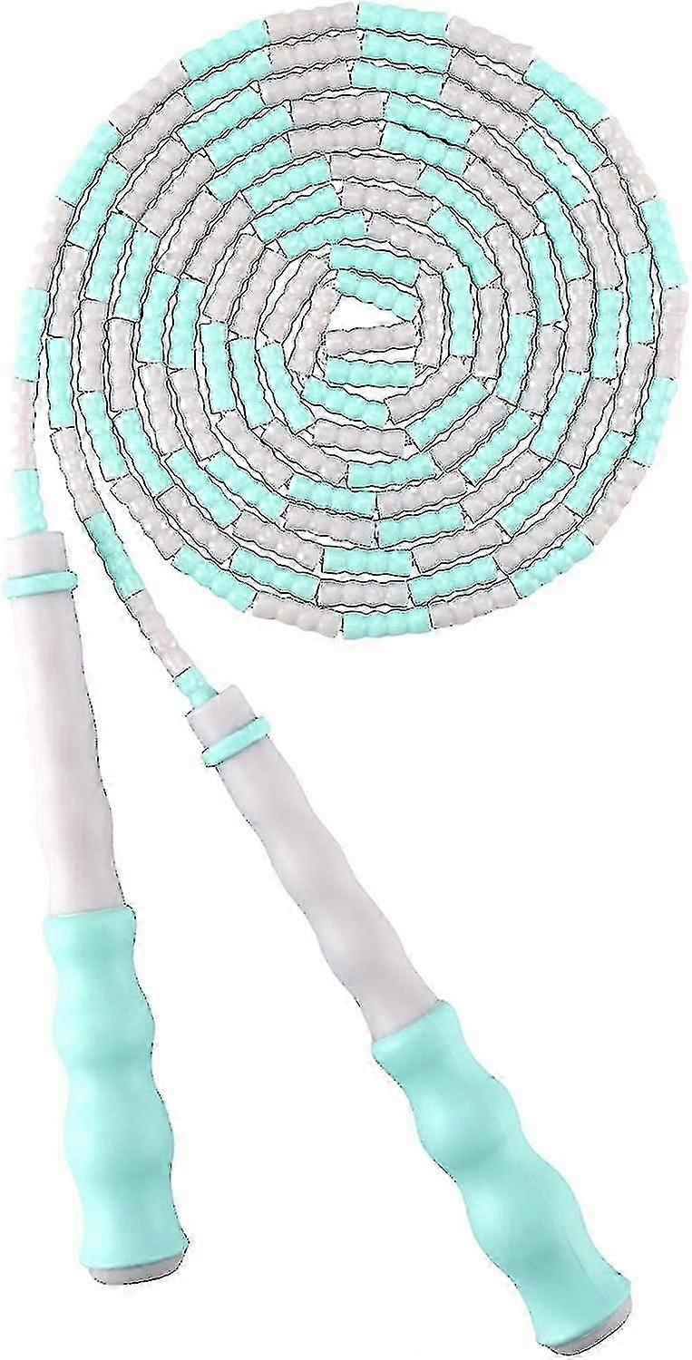 Amble Jump Rope Soft Beaded Segment Jump Rope - Justerbar For Menn