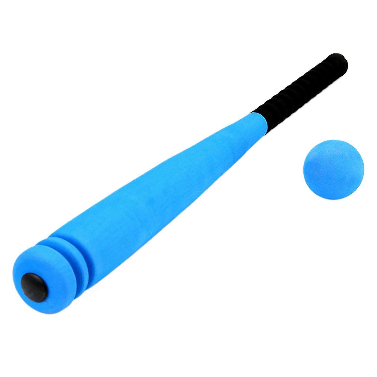 Foam Baseball Bat Toy for Kids  54cm Soft EVA Bat and Ball, Training blue