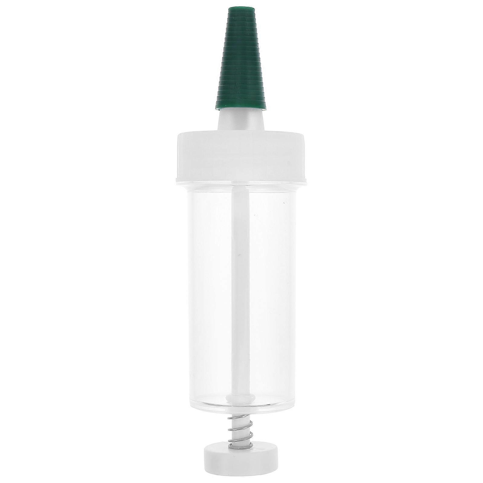 Hand Seeder Spreader Mini Cylinder Gardening Tool Portable Design Dark Green 12.00X3.20X3.20CM 1Set