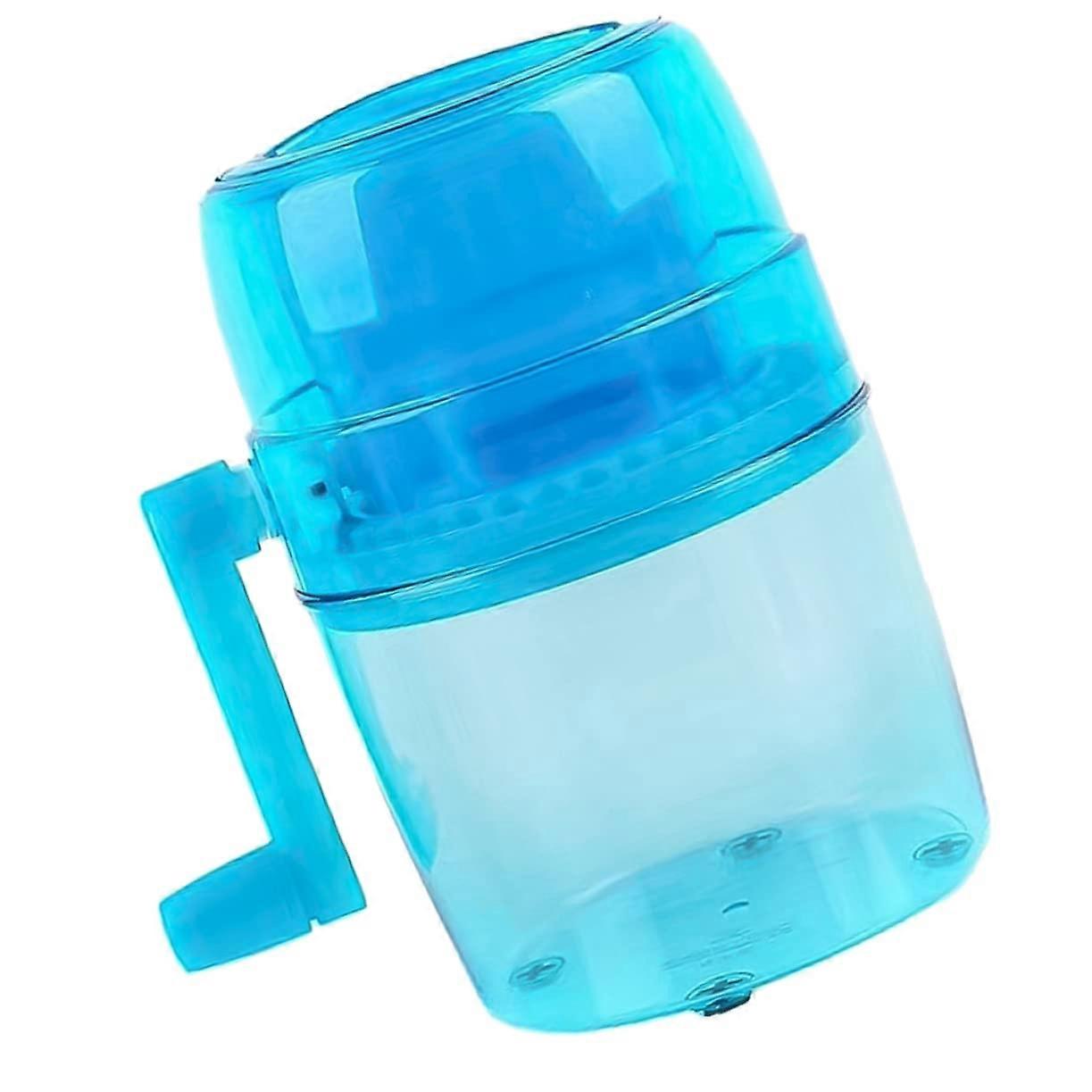 Ice Crusher Ice Crusher for Kitchen Snow Cone Maker Mini Tools Machine Shredder Ice Mill Blue