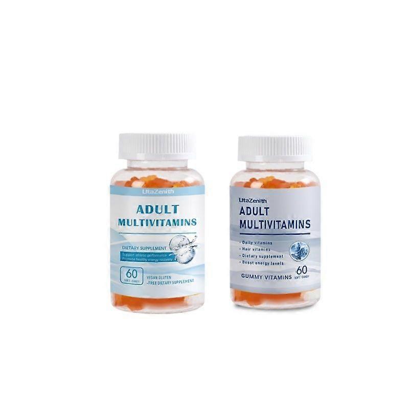 Multivitamin gummies, containing vitamin B2, combination pack