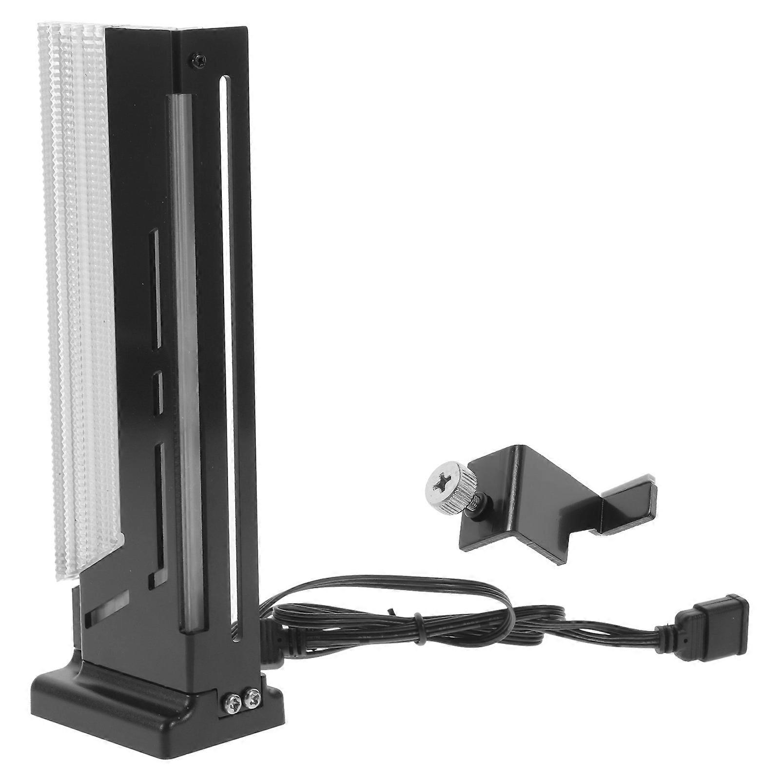 Magnetic GPU Support Bracket with ARGB Lighting for Easy Installation and Enhanced Aesthetics in Compatible Cases