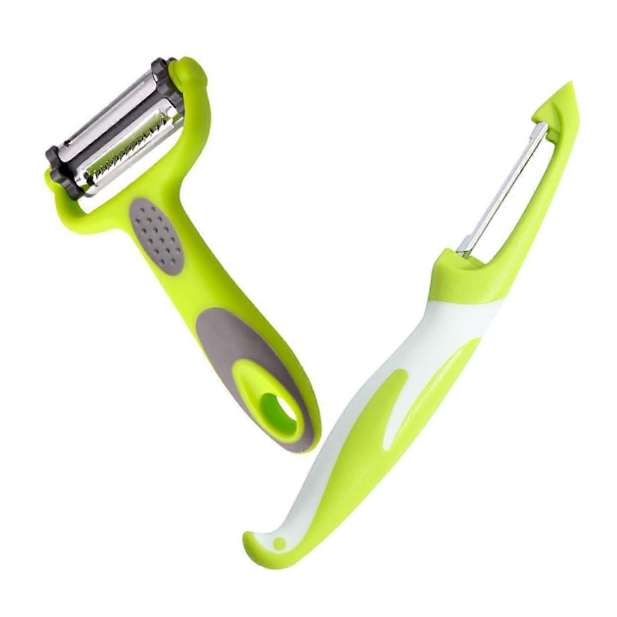 2 pieces kitchen peeler robust potato peeler for vegetables for carrots apples and cucumbers compact and spacesaving