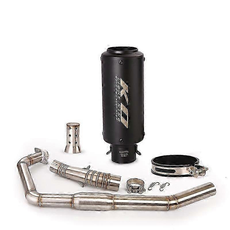 Full Exhaust System Slip On Header Link Motorcycle Muffler Tail Pipe With DB Killer for Suitable for Honda CBR300R CB300R CB300F Until 2017