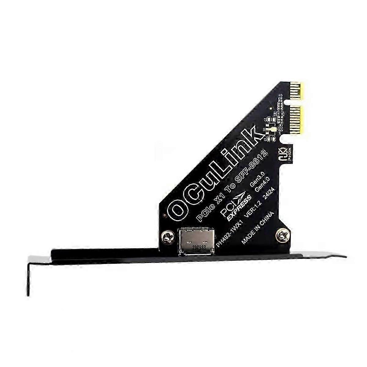 PCIe 4.0 X1 - Oculink SFF8611/8612 拡張カード SFF-8639 U.2 SSD 用 外部グラフィックス用