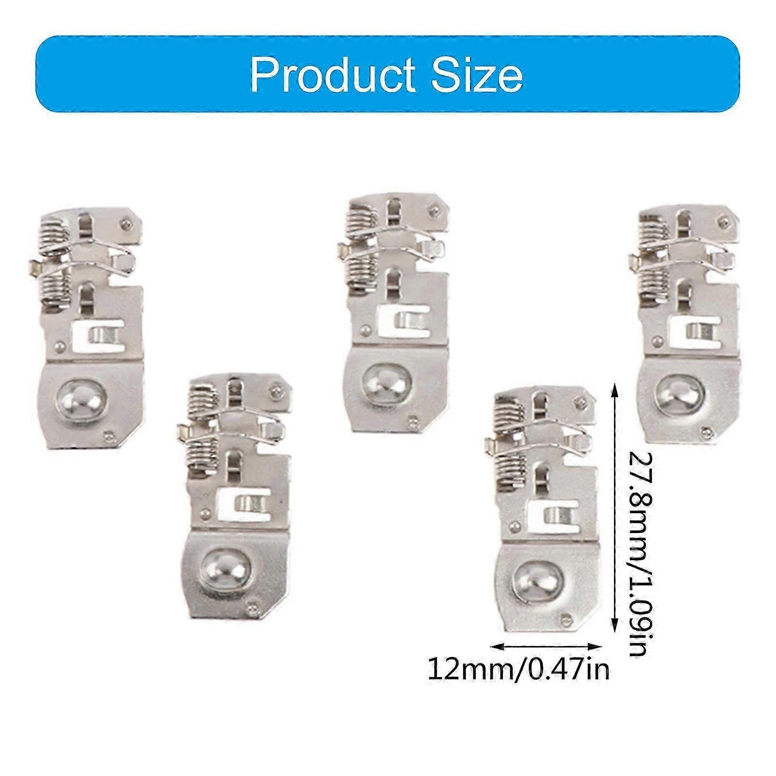 5pcs Internal Battery Contact Terminal Battery Springs Replacement Repair Part for Game Boy Advance for GBA