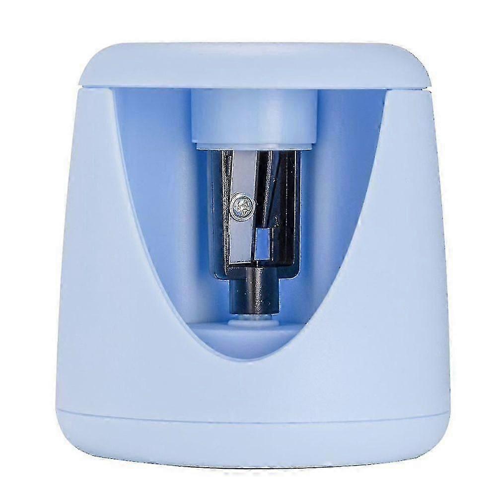 Electric Rotary Pencil Sharpener USB Charger Lithium Battery Pencil Sharpener for Office School Suplies Blue