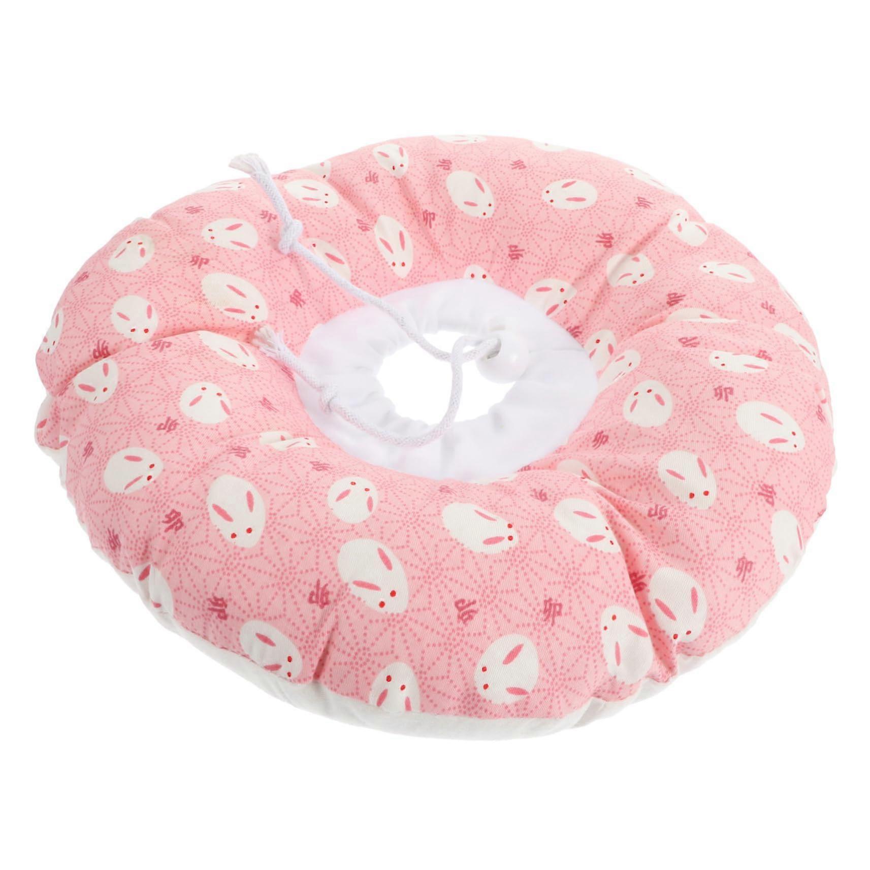 Elastic Protective Collar for Cats and Soft Recovery Collar After Surgery, Adjustable Pet Cone, Comfortable Recovery Protection for Cats, Size 28x28CM