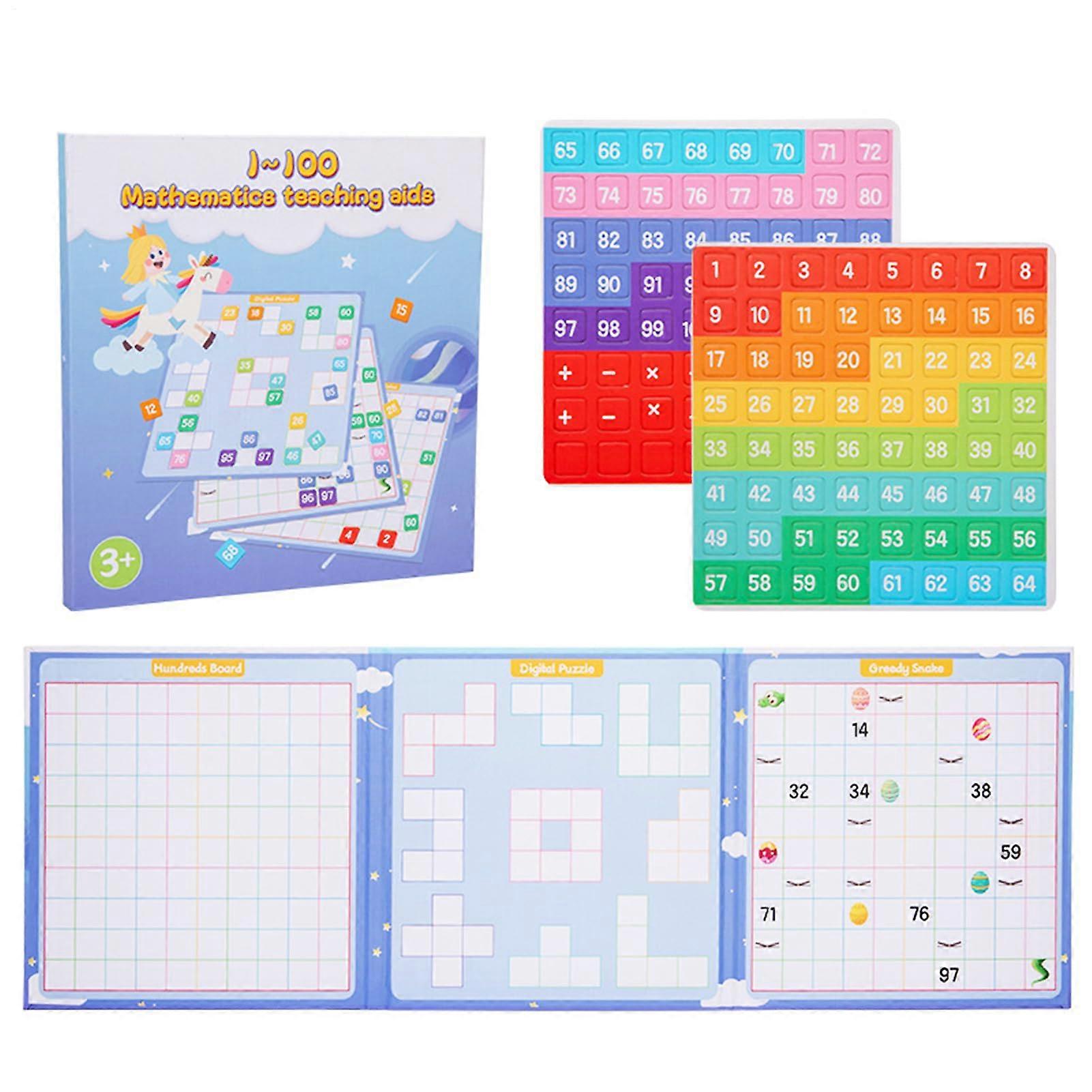 Magnetic Maths Board Game | Magnetic Number Chart for Classroom Activities | Innovative Pre-Shower Learning Tool