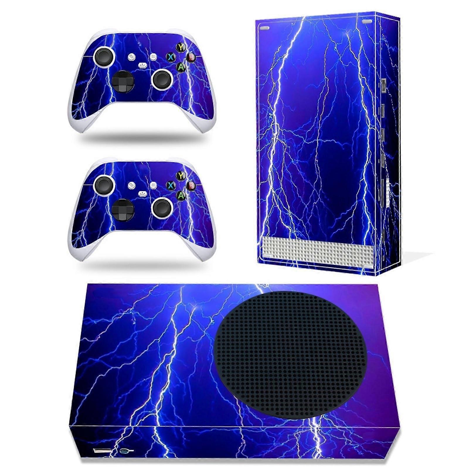 Vinyl Skin Decal Cover for Xbox Series S Console with 2 Wireless Controller Stickers