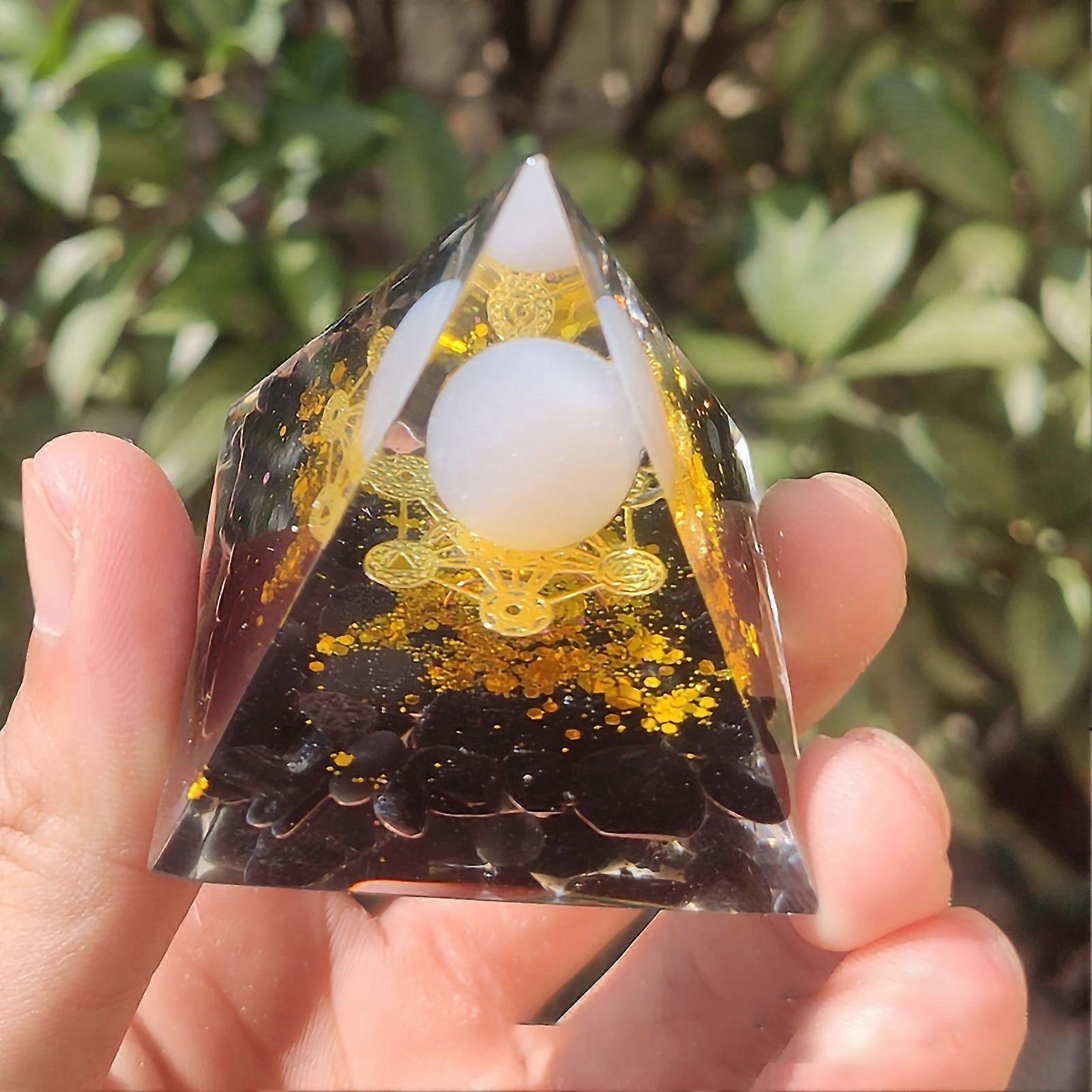 2025 Latest Model  Orgone Pyramid Epoxy Process Exquisite Beautiful 5cm