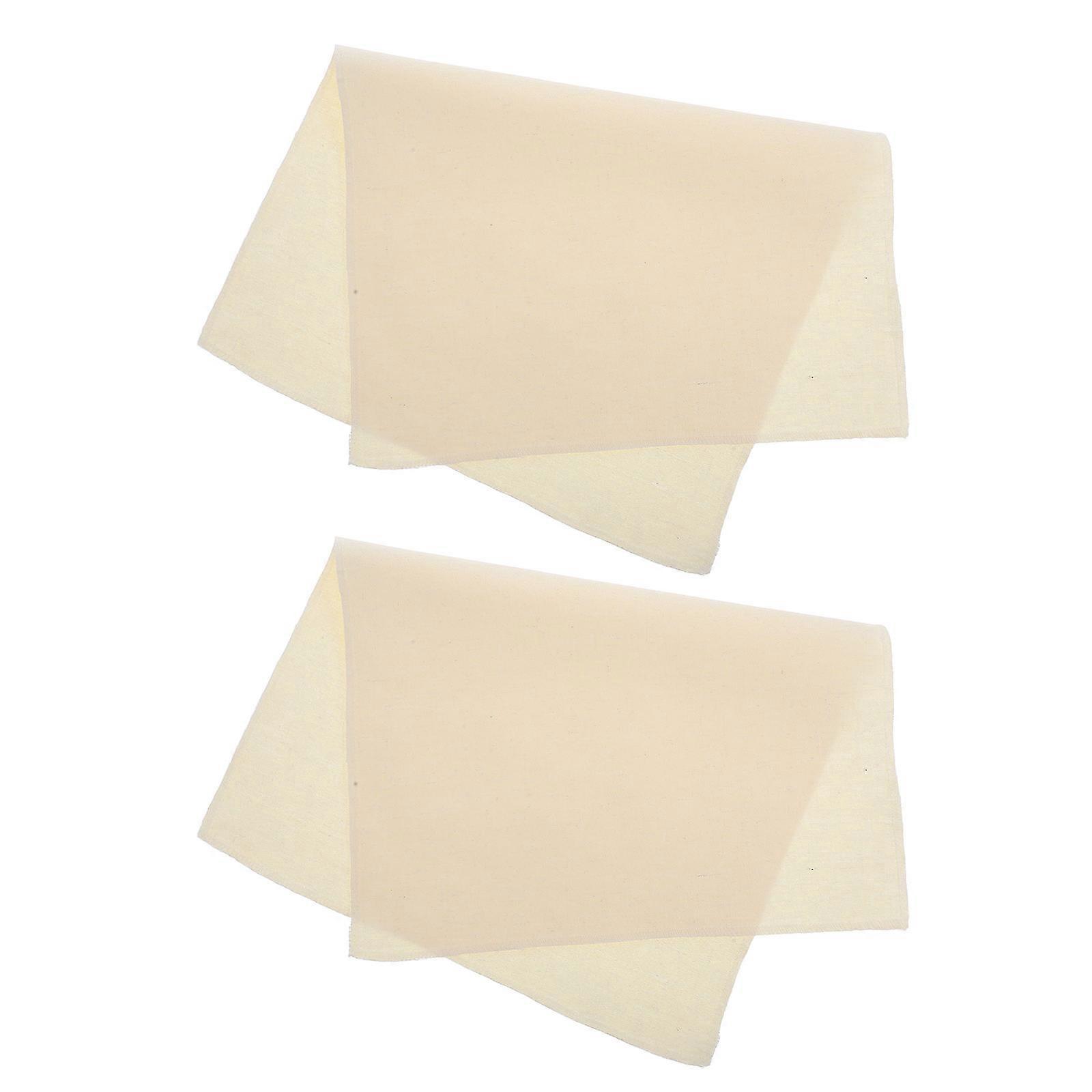 Natural Linen Dough Towels 2pcs Set for Bread Proofing, High Absorbency Cloths for Baking Baguettes, Loaves & Pastries, Ideal for Home Bakers
