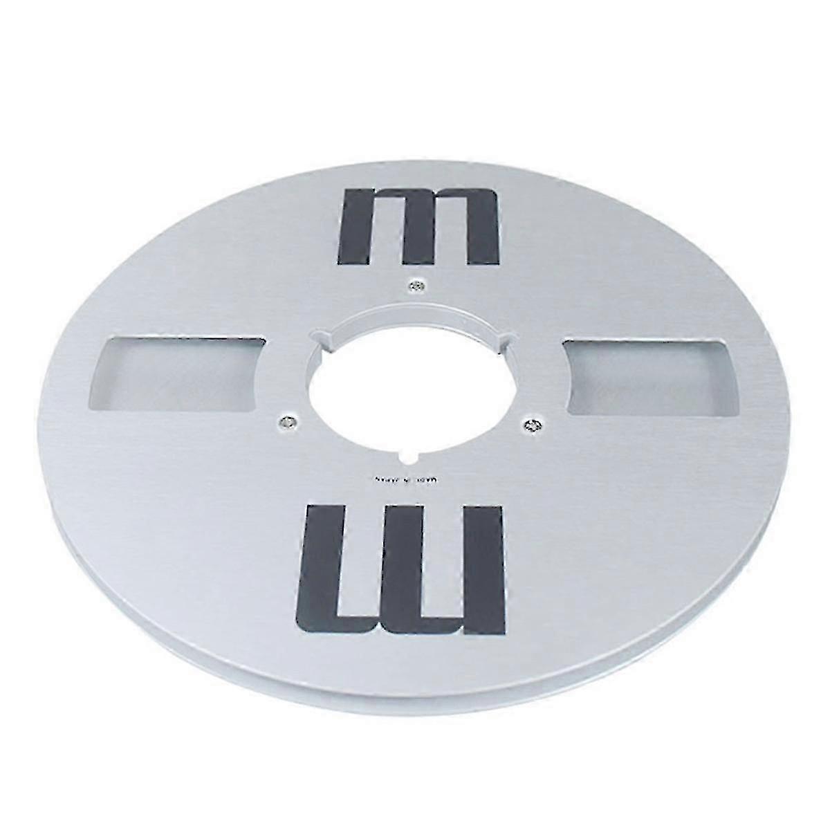New Analog o 10.5 x In Metal Tape Reel -HUB Open Reel o Aluminum Takeup Reel By for Opening Machine JP