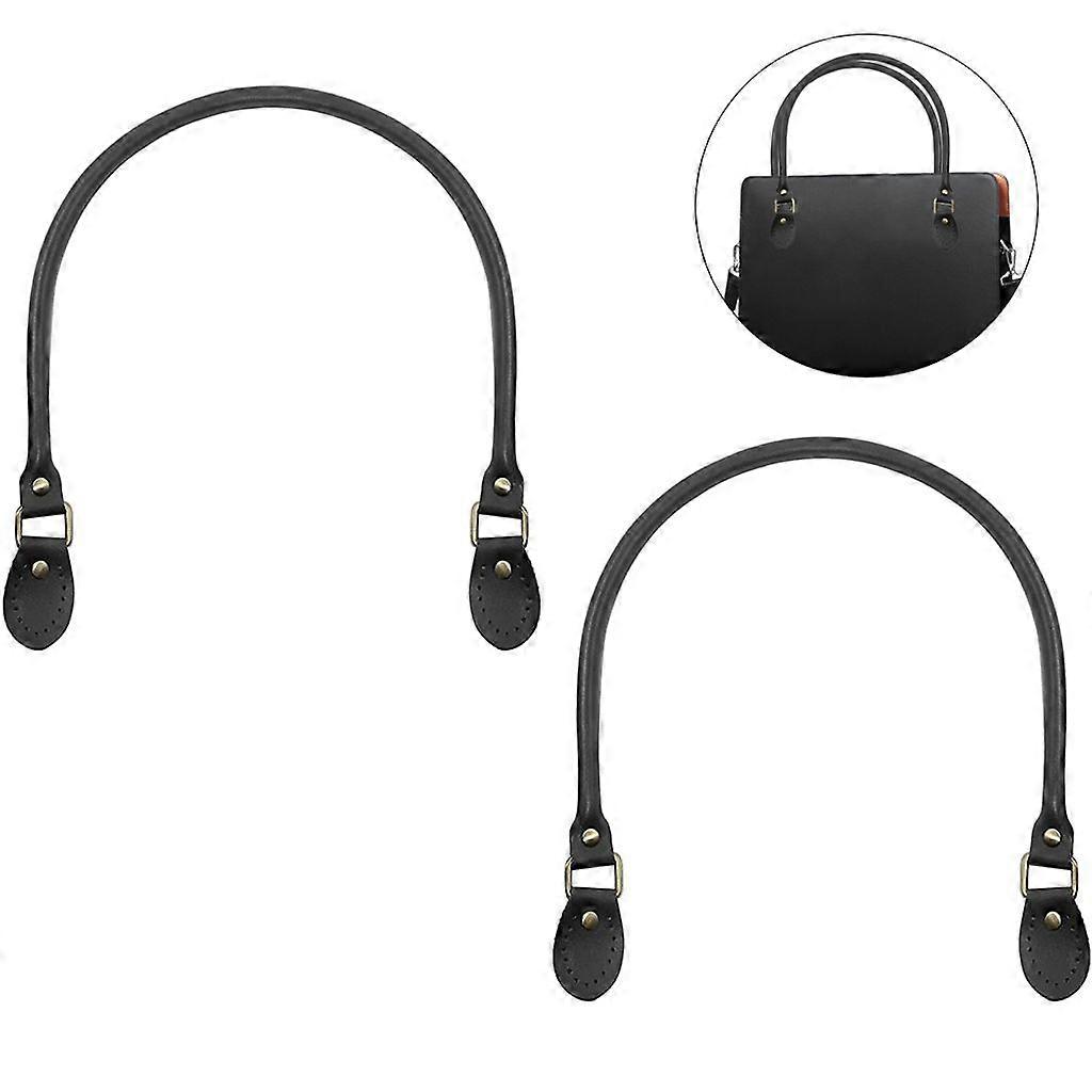 Bag handle leather buckle bag handle bag handle bag handle shoulder strap leather bag handle for bag strap buckle accessories replacement parts