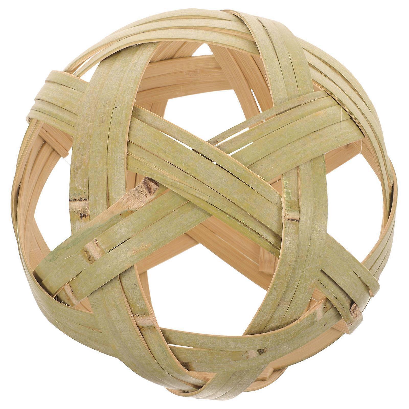 Spheres Decorative Balls Bamboo Woven Ball Toy Homeowners Multi-Function 20.00X20.00X20.00CM 1Pack