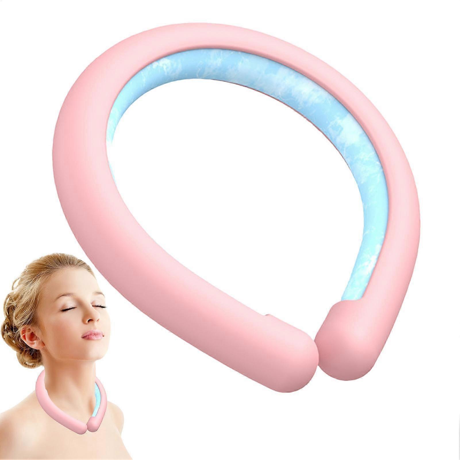 Portable Cooling Wrap – Reusable Neck Cooler for Hot Weather, Cold Gel Ice Pack