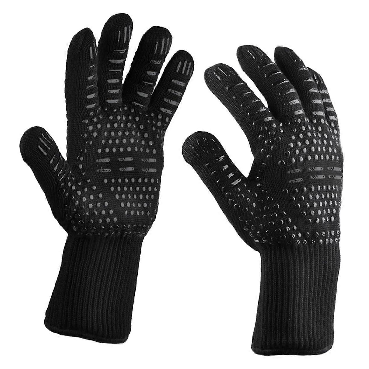 Wearresistant gloves, 2 pieces, barbecue, baking, high temperature resistant