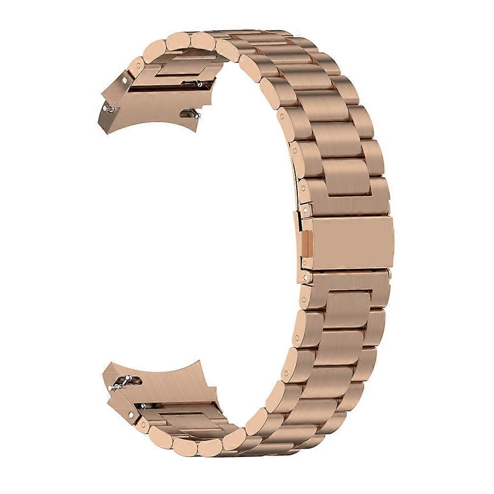 Watch Band Strap Replacement Durable Watchband Belt Elegant Everyday Use Rose Gold 16.5X2CM Replaceable 1Pack