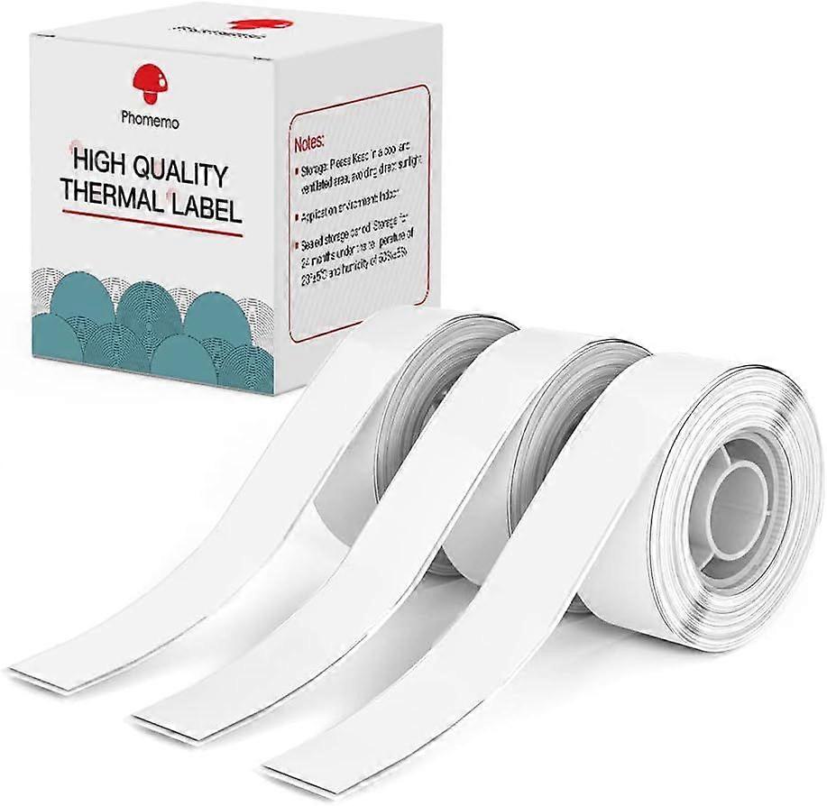 2025 Latest Model D30 Label Tape, 3 Roll D30 Portable Label Maker Tape, 0.59'' x