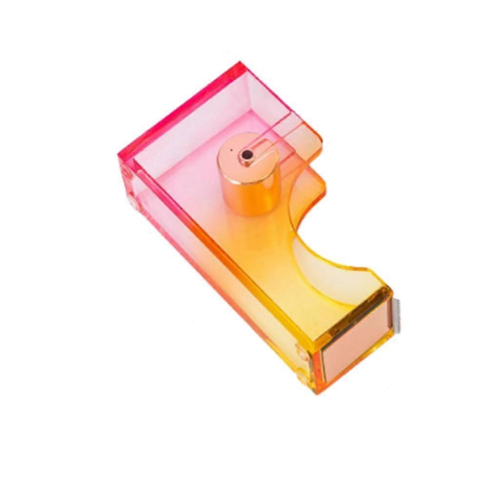 Desk tape dispenser, sturdy, cute tape dispenser with nonslip base, suitable for 1 tape.