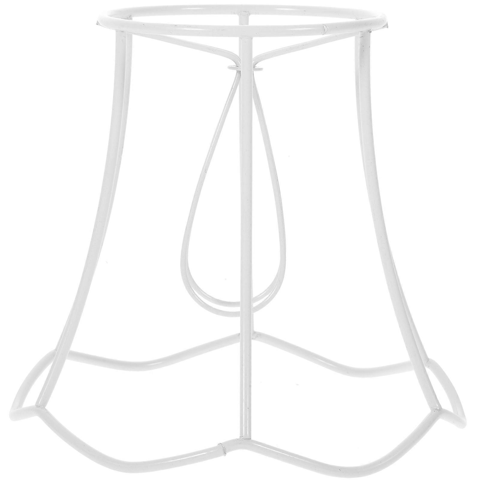 Wire Lampshade Frame Lampshade Making Frame Diy Lampshade Decoration Metal 14.50X14.50X6.00cm 1Pcs
