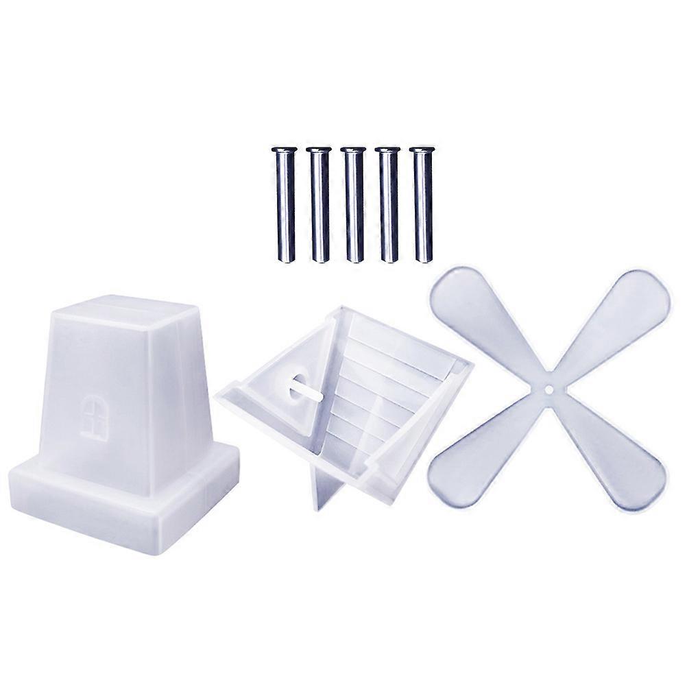 Rotating Windmill Mold Silicone Mould for DIY Crafts 1Set Non-Stick