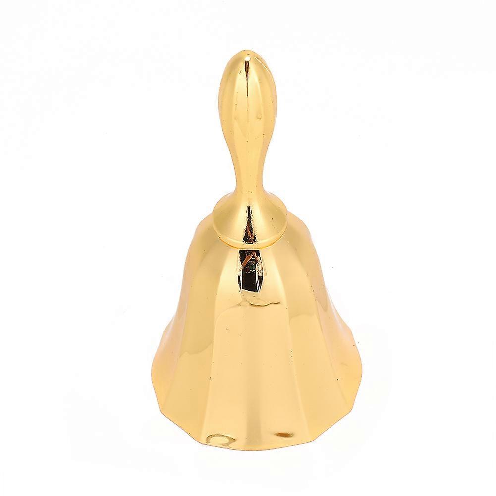 Creative Bar Handbell Counter Reminder Bell for Dinner Room Class Bar ServiceGolden