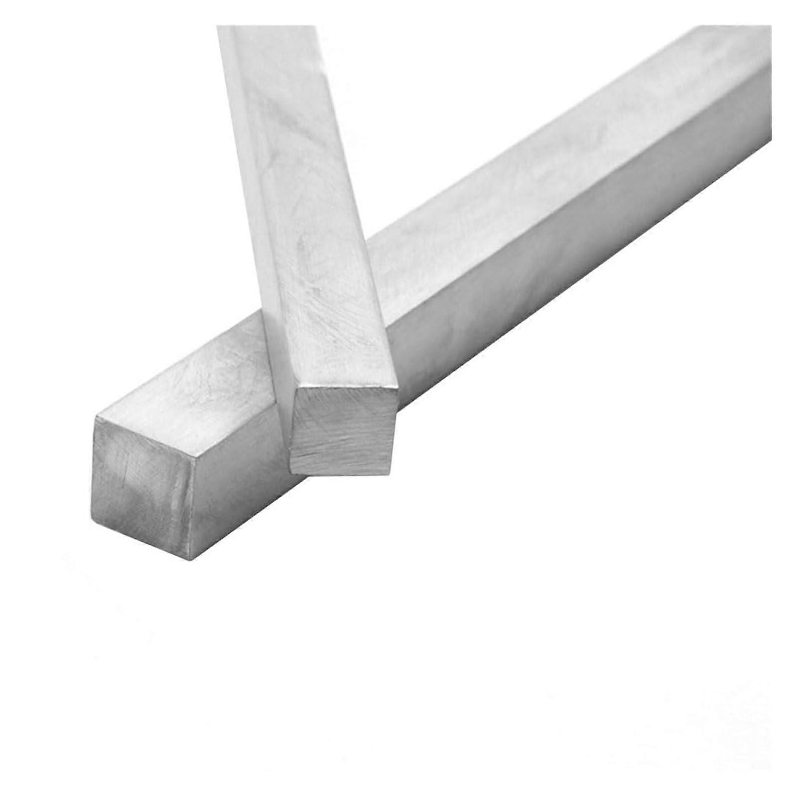 1 piece 500 mm stainless steel 304 square bar, 20 mm 22 mm 25 mm 30 mm 35 mm 40 mm 50 mm metal square bars (20x20 mm)