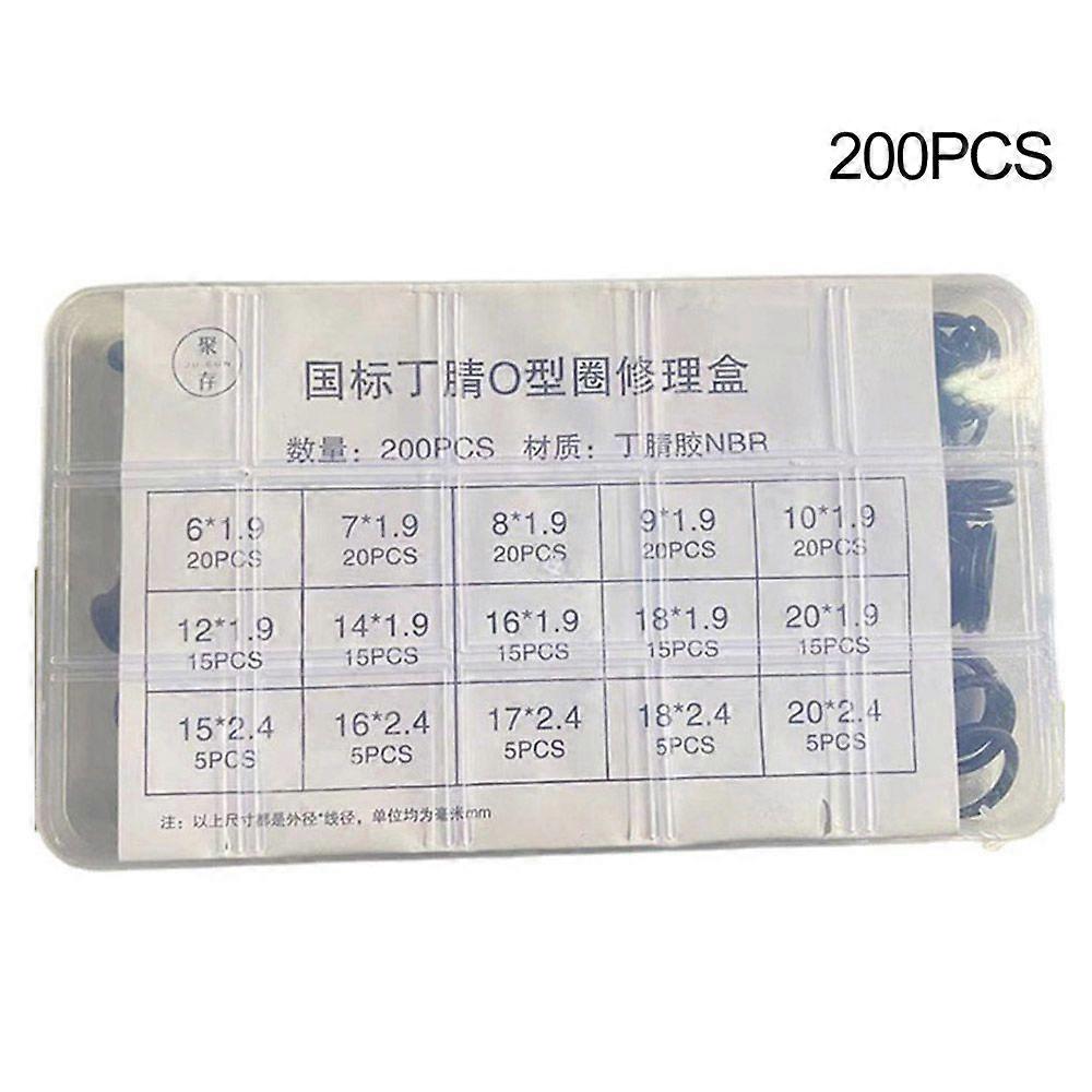 Accesories High Temperatures O-Ring Sealing Gasket Waterproof Connections Washer NBR Seal Ring Kit