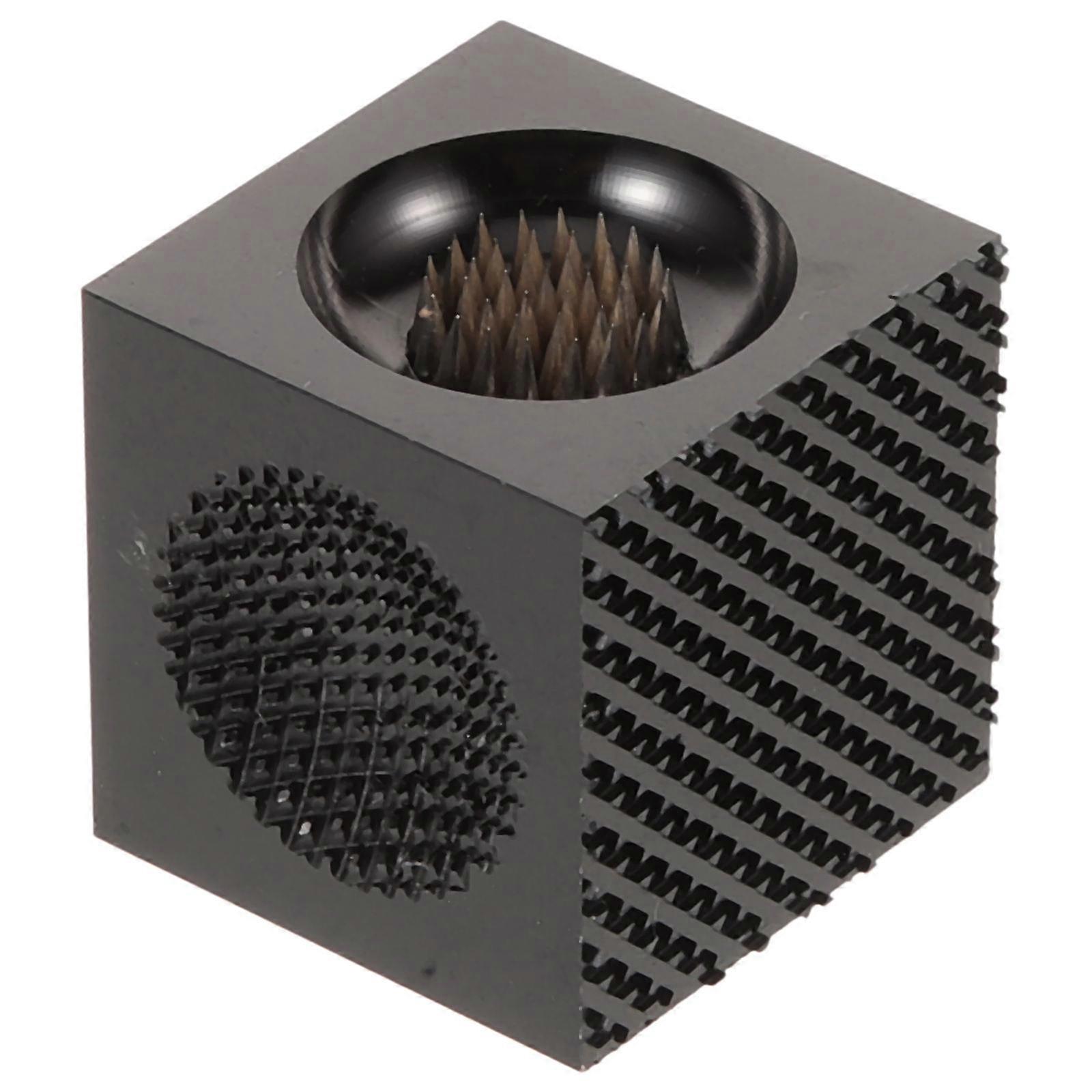 Langlebige Queue-Spitze-Feile Metall Billard Pool Queue Tip Shaper Billardspiele Scuffing 2,5 x 2,5 x 2,5 cm 1 Set