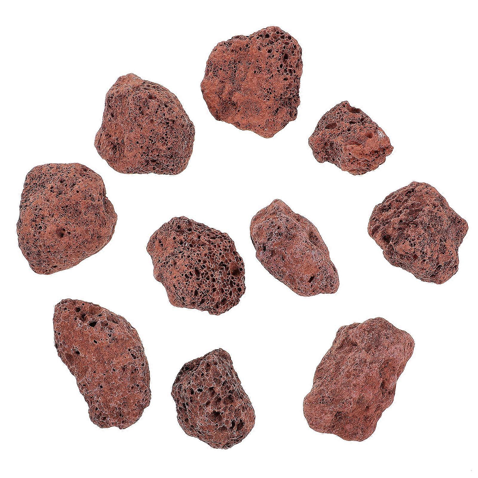Volcanic Stone For Fish Tank Irregular Shaped Light Brown Water Purification 1Set