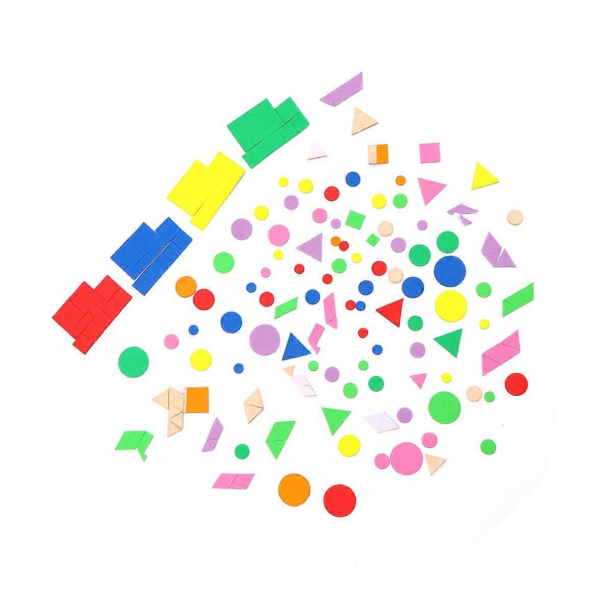 EVA Self Adhesive Geometric Foam Stickers 1000PCS – Durable, Safe Craft & Wall Decor for Classroom, Scrapbook, and Home Use – Cute Shapes, No Size or