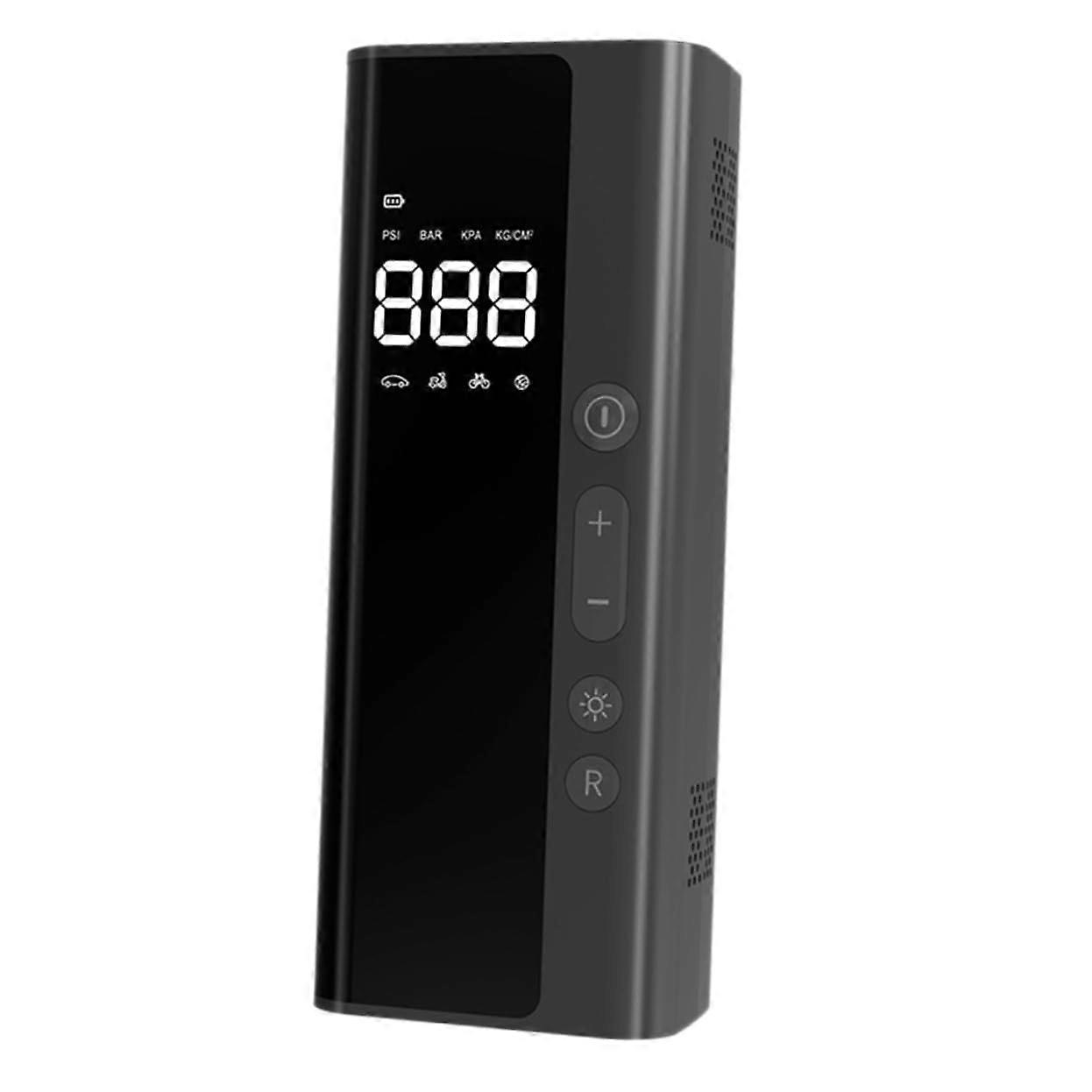 Portable Air Compressor for Cars and Trucks with LED Light and Digital Display, Compact and Easy to Carry