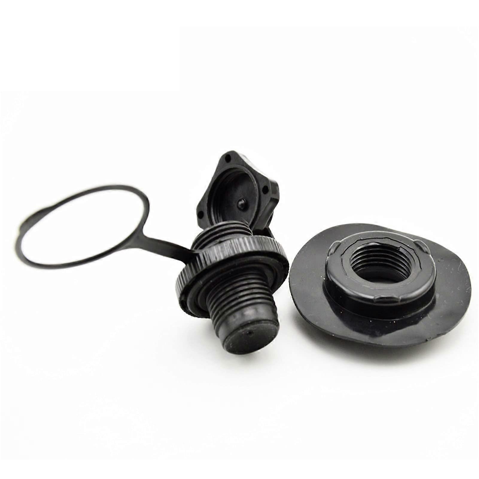 PVC Inflatable Boat Boston Gas Nozzle Octagon Valve Bowl Spiral Nozzle Kayak Accessories 22mm Base